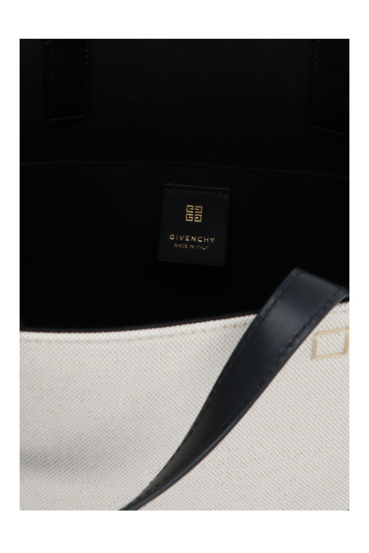 Сумка для покупок G' midi Белая/Черная GIVENCHY (BB50N2B1DR255)