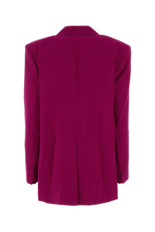 Блейзер из полиэстера тирианского пурпурного цвета THE ANDAMANE (T143001ATNP171) Блейзер из полиэстера тирианского пурпурного цвета THE ANDAMANE (T143001ATNP171)