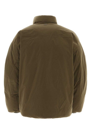 Military green nylon down jacket WOOYOUNGMI (W233DN03)