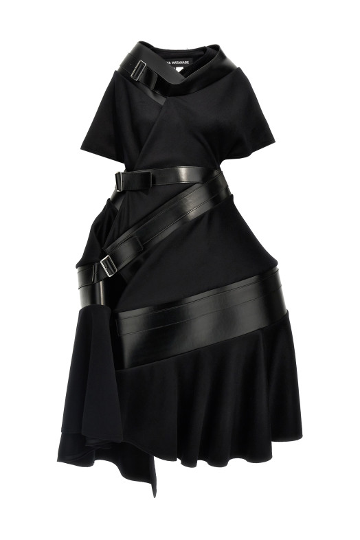 Асимметричное пальто Черный JUNYA WATANABE JNC0271