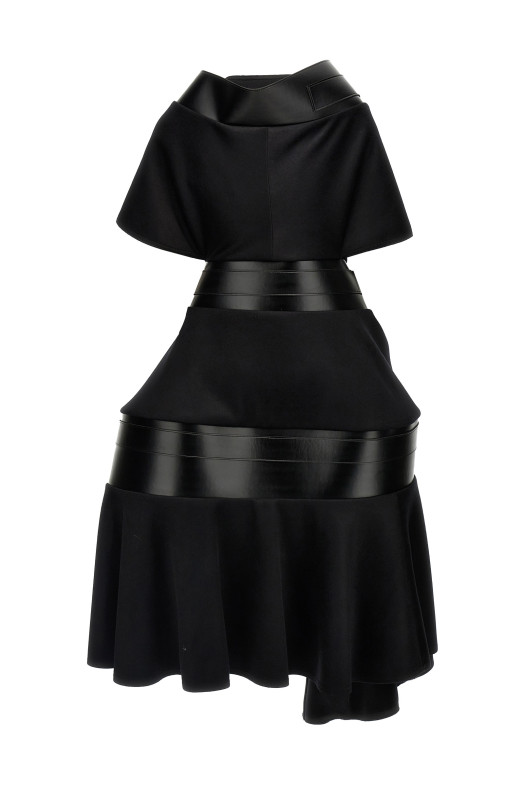 Асимметричное пальто Черный JUNYA WATANABE JNC0271