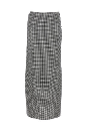 Pied de poule long skirt White/Black Pied de poule long skirt White/Black