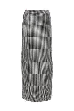 Pied de poule long skirt White/Black Pied de poule long skirt White/Black