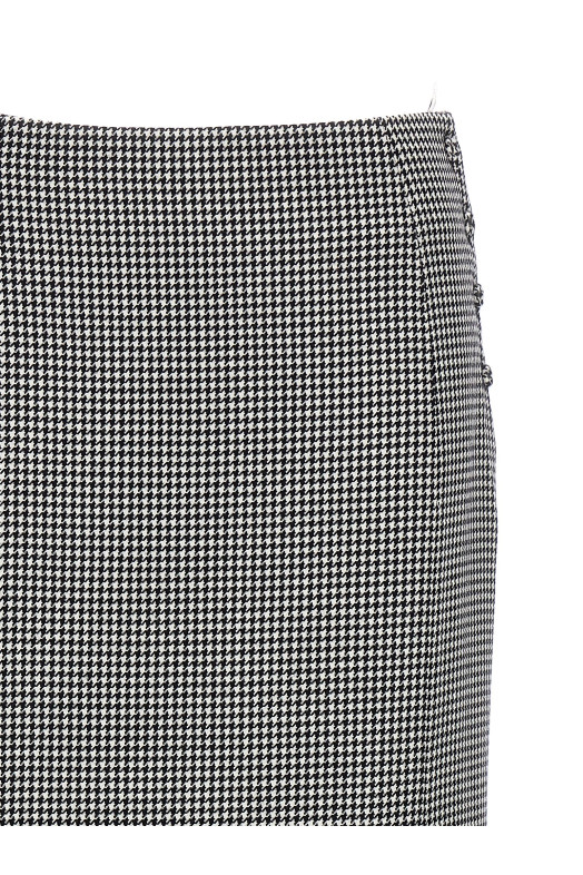 Довга спідниця в клітинку Білий/Чорний THOM BROWNE (FGC949AF0342980) Довга спідниця в клітинку Білий/Чорний THOM BROWNE (FGC949AF0342980)