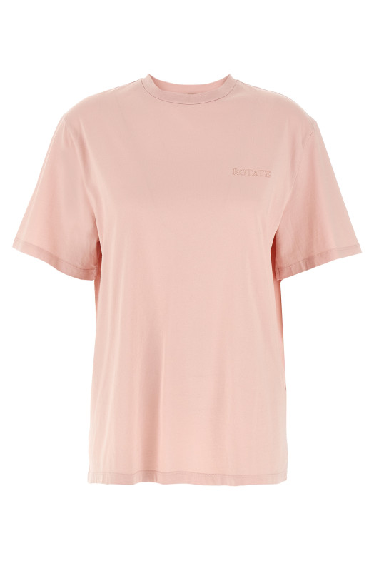 Футболка ROTATE BIRGER CHRISTENSEN 'Oversized' розовая 11244510111011 Футболка ROTATE BIRGER CHRISTENSEN 'Oversized' розовая 11244510111011