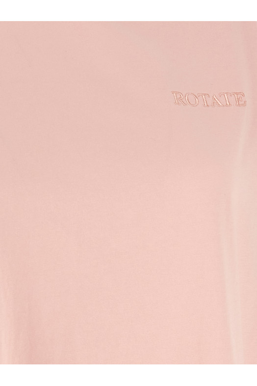 Футболка ROTATE BIRGER CHRISTENSEN 'Oversized' розовая 11244510111011 Футболка ROTATE BIRGER CHRISTENSEN 'Oversized' розовая 11244510111011