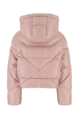 Pastel pink nylon down jacket KHRISJOY (KWF24R0604NY0002) Pastel pink nylon down jacket KHRISJOY (KWF24R0604NY0002)