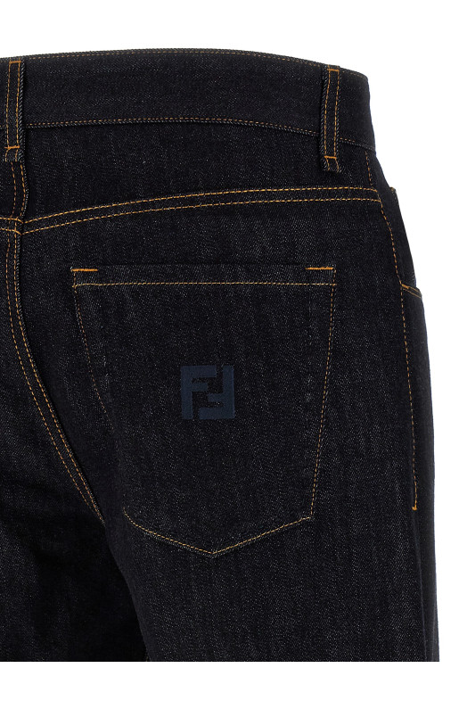 Джинси FENDI 'Selleria' Сині FLP288AUAGF1RXI Джинси FENDI 'Selleria' Сині FLP288AUAGF1RXI