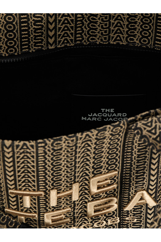 Сумка для покупок MARC JACOBS 'The Monogram Jacquard Large Tote' бежевая 2F4HTT014H05261 Сумка для покупок MARC JACOBS 'The Monogram Jacquard Large Tote' бежевая 2F4HTT014H05261