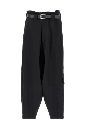 Штани карго чорні YOHJI YAMAMOTO HPP12100BLACK2 Штани карго чорні YOHJI YAMAMOTO HPP12100BLACK2