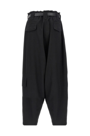 Штани карго чорні YOHJI YAMAMOTO HPP12100BLACK2 Штани карго чорні YOHJI YAMAMOTO HPP12100BLACK2