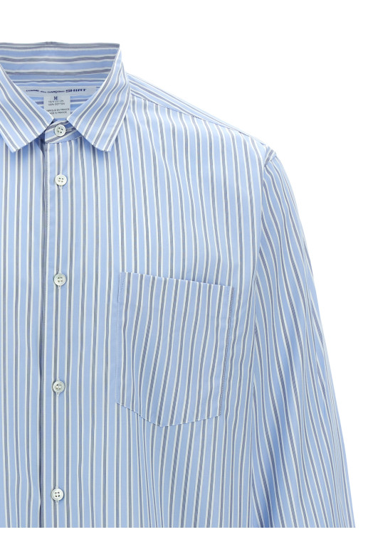 Рубашка COMME DES GARCONS SHIRT 'Forever' СИНИЙ FZB115PER120 Рубашка COMME DES GARCONS SHIRT 'Forever' СИНИЙ FZB115PER120