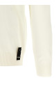 Светр з логотипом FF Білий FENDI FZX091AU84F0QA0 Светр з логотипом FF Білий FENDI FZX091AU84F0QA0