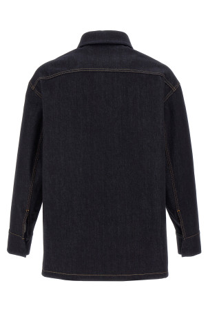 Saddlery Jacket Blue FENDI FW1321AUAGF1RXI Saddlery Jacket Blue FENDI FW1321AUAGF1RXI