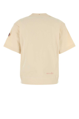Бавовняна футболка кремового кольору Multicolor MONCLER GRENOBLE (8C0000983927) Бавовняна футболка кремового кольору Multicolor MONCLER GRENOBLE (8C0000983927)