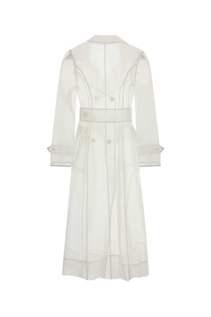 Білий тренч з органзи, різнокольоровий DOLCE & GABBANA (F0W3XTFUMG9) DOLCE & GABBANA Білий тренч з органзи, різнокольоровий DOLCE & GABBANA (F0W3XTFUMG9) DOLCE & GABBANA