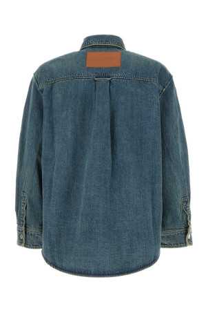 Джинсовая рубашка JIL SANDER (J47DL0159J45291) Джинсовая рубашка JIL SANDER (J47DL0159J45291)
