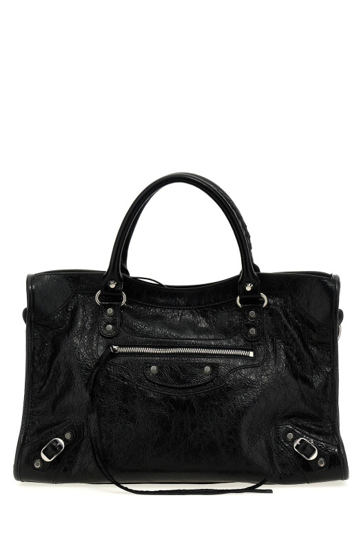 Сумка Le CityBALENCIAGA ' среднего размера черная 8230582AA9S1000 Сумка Le CityBALENCIAGA ' среднего размера черная 8230582AA9S1000