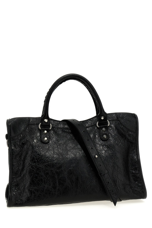 Сумка Le CityBALENCIAGA ' среднего размера черная 8230582AA9S1000 Сумка Le CityBALENCIAGA ' среднего размера черная 8230582AA9S1000