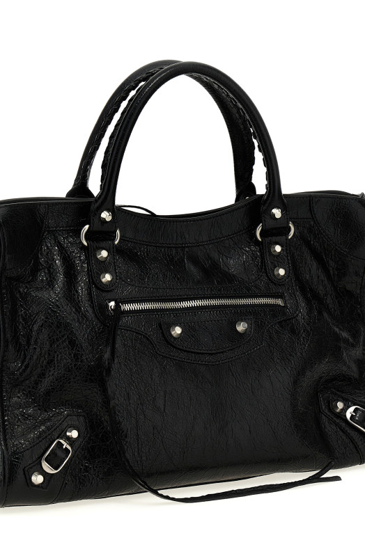Сумка Le CityBALENCIAGA ' среднего размера черная 8230582AA9S1000 Сумка Le CityBALENCIAGA ' среднего размера черная 8230582AA9S1000