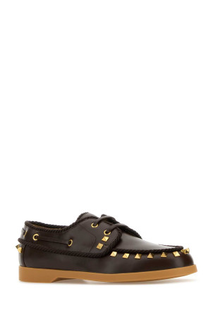 Dark brown leather loafers VALENTINO GARAVANI (6W2S0LR5TKZ) Dark brown leather loafers VALENTINO GARAVANI (6W2S0LR5TKZ)