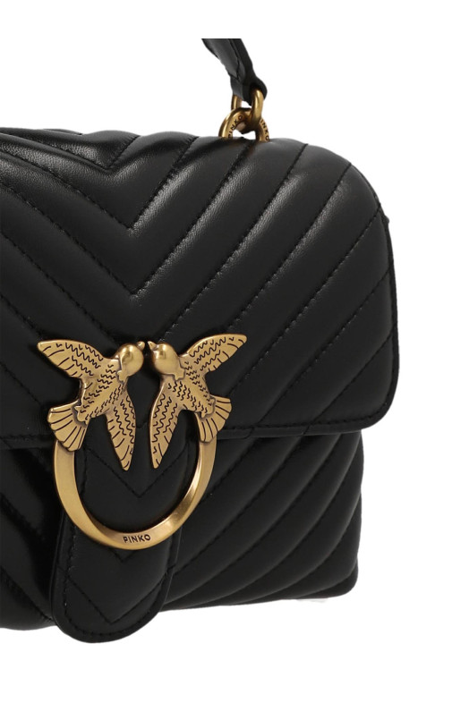 Hand Bag 'Big Lady Love Bag Puff Chevron' Black Hand Bag 'Big Lady Love Bag Puff Chevron' Black
