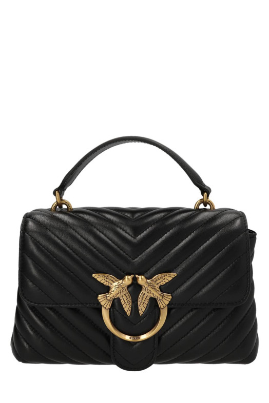 Hand Bag 'Big Lady Love Bag Puff Chevron' Black Hand Bag 'Big Lady Love Bag Puff Chevron' Black