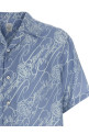 Сорочка BERLUTI 'Marbeuf Scritto' СИНЯ R28HCS43004F99 Сорочка BERLUTI 'Marbeuf Scritto' СИНЯ R28HCS43004F99