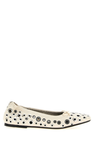 'Amy' ballet flats White