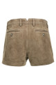 Suede shorts Gray Suede shorts Gray