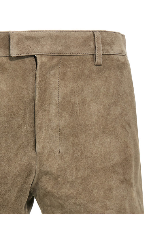 Suede shorts Gray Suede shorts Gray