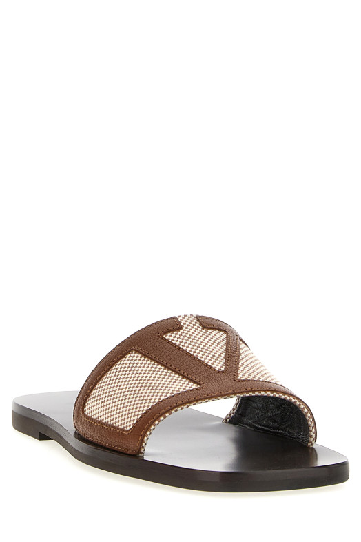 Слайси Valentino Garavani 'VLogo Signature' Коричневі Y2S0J72JHBZS5 Слайси Valentino Garavani 'VLogo Signature' Коричневі Y2S0J72JHBZS5