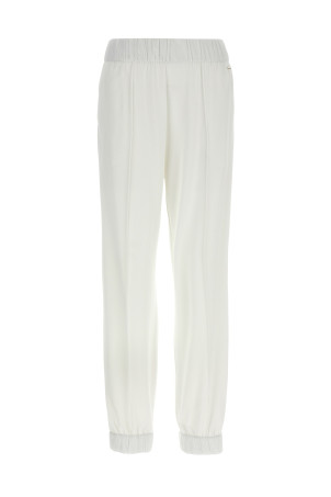 Viscose joggers White Viscose joggers White