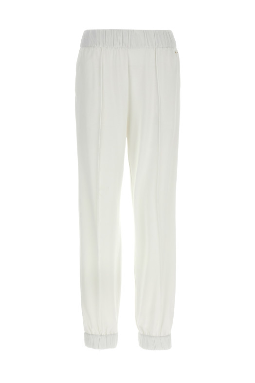 Джоггеры из вискозы Белый HERNO PT000087D500801000 Джоггеры из вискозы Белый HERNO PT000087D500801000