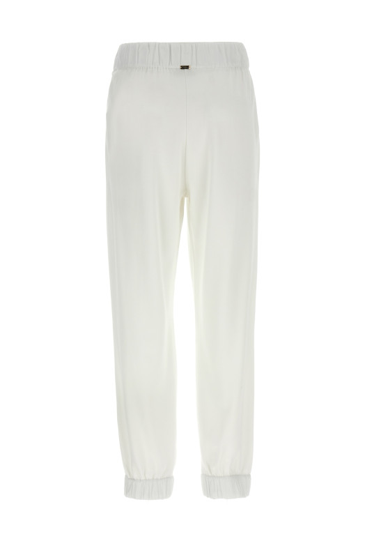 Джоггеры из вискозы Белый HERNO PT000087D500801000 Джоггеры из вискозы Белый HERNO PT000087D500801000