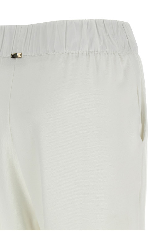 Джоггеры из вискозы Белый HERNO PT000087D500801000 Джоггеры из вискозы Белый HERNO PT000087D500801000