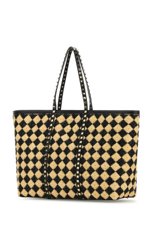 Вишита рафія Сумка для покупок Rockstud VALENTINO GARAVANI (6W2B0R25FFS) Вишита рафія Сумка для покупок Rockstud VALENTINO GARAVANI (6W2B0R25FFS)