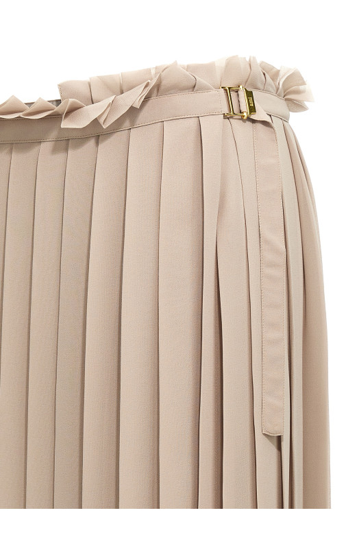 Спідниця плісе Бежева FSK353PL00270952 Спідниця плісе Бежева FSK353PL00270952