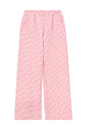 Рожеві джоггери з логотипом KENZO JUNIOR K61005ROSA Рожеві джоггери з логотипом KENZO JUNIOR K61005ROSA
