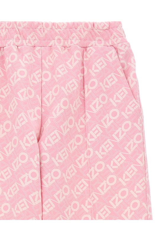 Рожеві джоггери з логотипом KENZO JUNIOR K61005ROSA Рожеві джоггери з логотипом KENZO JUNIOR K61005ROSA