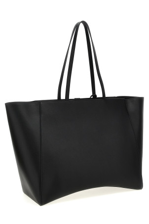 Велика сумка для покупок BALENCIAGA 'Tote Hourglass Soft' чорна 8193802ABE71000 Велика сумка для покупок BALENCIAGA 'Tote Hourglass Soft' чорна 8193802ABE71000