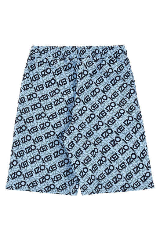 Шорты-бермуды с логотипом СИНИЙ KENZO JUNIOR K61119BLUCIELO Шорты-бермуды с логотипом СИНИЙ KENZO JUNIOR K61119BLUCIELO