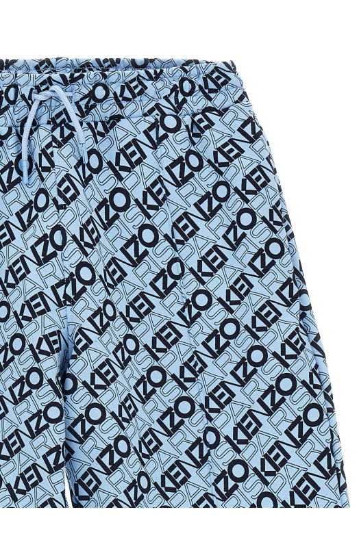 Шорты-бермуды с логотипом СИНИЙ KENZO JUNIOR K61119BLUCIELO Шорты-бермуды с логотипом СИНИЙ KENZO JUNIOR K61119BLUCIELO
