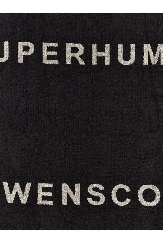 Пляжний рушник з написом Чорний RICK OWENS RH0000001SPO20908 Пляжний рушник з написом Чорний RICK OWENS RH0000001SPO20908