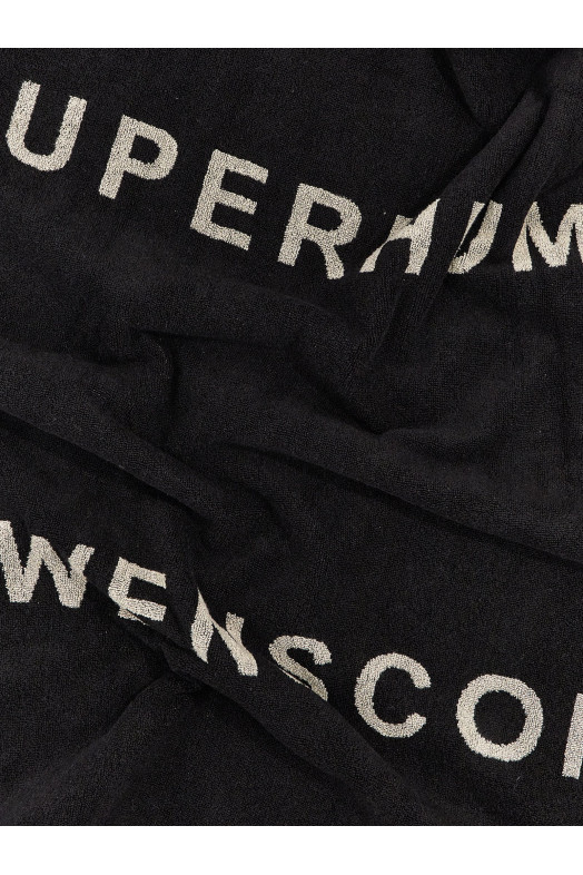 Пляжний рушник з написом Чорний RICK OWENS RH0000001SPO20908 Пляжний рушник з написом Чорний RICK OWENS RH0000001SPO20908
