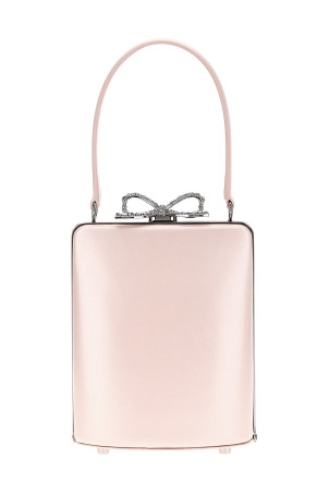 'Pink Leather Mini Bow' handbag Pink 'Pink Leather Mini Bow' handbag Pink
