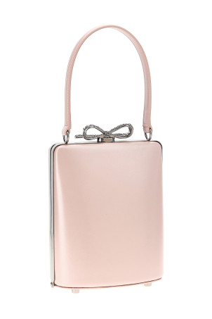 'Pink Leather Mini Bow' handbag Pink 'Pink Leather Mini Bow' handbag Pink