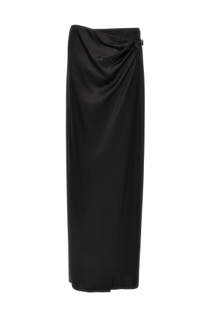 Спідниця TOM FORD 'Wrap' Чорна GC5799FAX1512LB999 Спідниця TOM FORD 'Wrap' Чорна GC5799FAX1512LB999