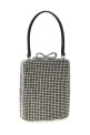 Срібна сумочка з кришталевої сітки Сіра SS25325BSLSILVER Срібна сумочка з кришталевої сітки Сіра SS25325BSLSILVER