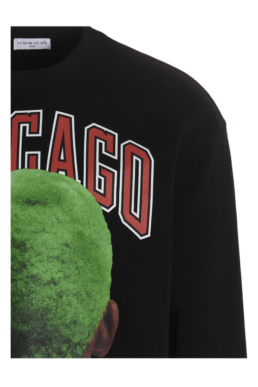 'Chicago Player Green' sweatshirt Black